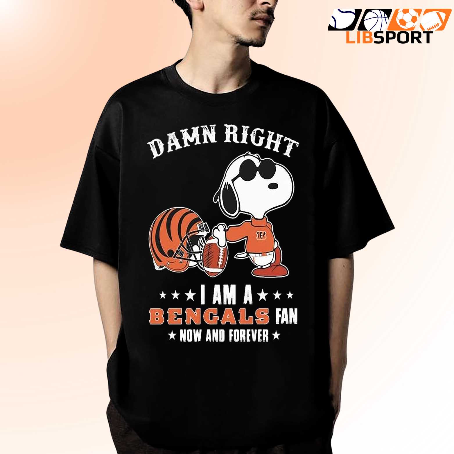 Cincinnati Bengals Snoopy Cool T Shirt, Unisex Streetwear Shirt